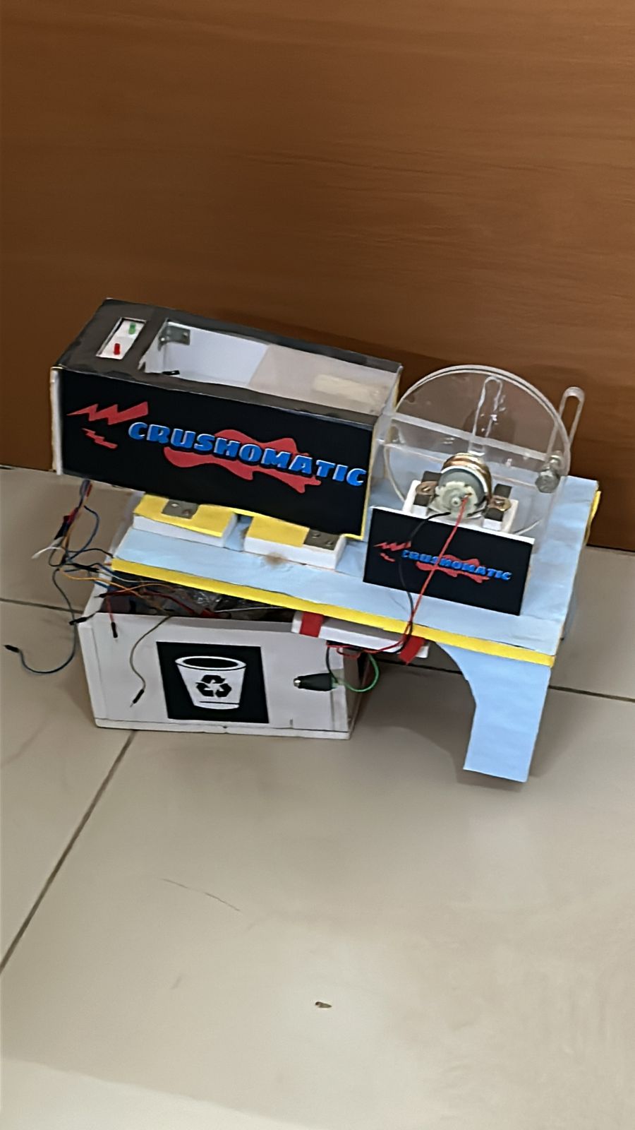 Automatic Can Crusher Machine